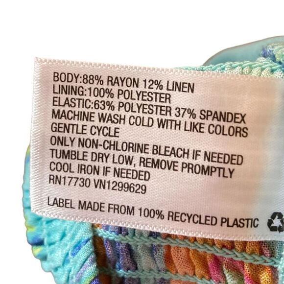 Wild Fable Multicolor Tube Tube, Size L, NWT - Picture 9 of 9